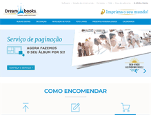 Tablet Screenshot of novafoto.dreambooks.pt
